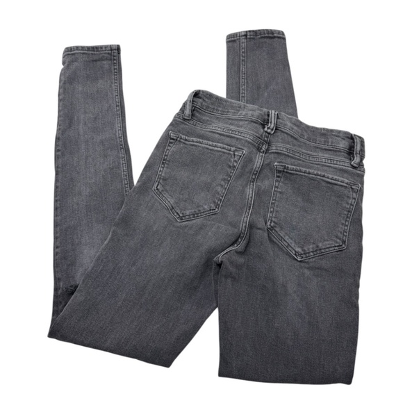 Allsaints Women's Black Grace Slashed Skinny Jeans - Picture 4 of 13